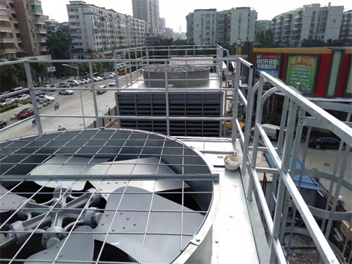冷卻塔運行時噪音和電機過熱如何處理,運行中冷卻塔噪聲很大
